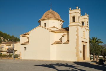 Fototapeta na wymiar La Nucia church