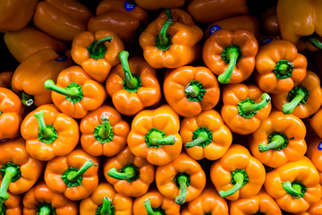 red and yellow pepper