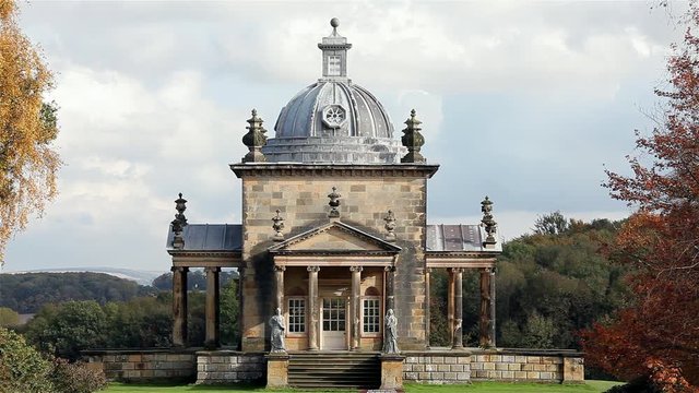 Temple Of The Four Winds At Castle Howard; Castle Howard; Malton, North Yorkshire, England