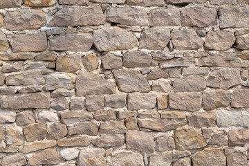 German Stacked Stone Wall