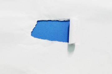 white hole paper background. copy space