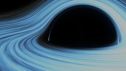 Supermassive Black Hole Event Horizon Close Orbit