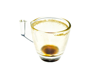 Empty coffee cup