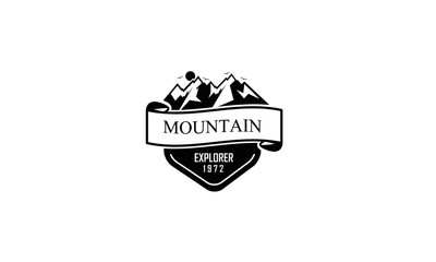 Explorer Mountain 11 Logo or Badges Template
