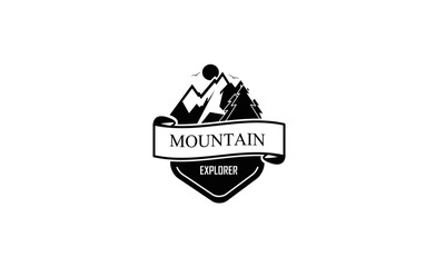 Explorer Mountain 12 Logo or Badges Template