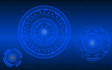 Futuristic Graphical User Interface