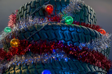 Christmas Tire 3