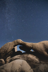 Night sky near Joshua Tree