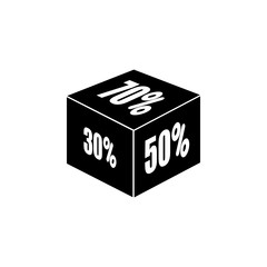 various discounts in percentage terms icon. Element of sales sign icons. Premium quality graphic design icon. Signs, outline symbols collection icon for websites, web design