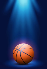 Naklejka premium Basketball