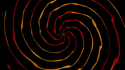 Spiral abstract shiny background.