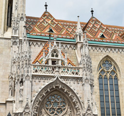 Matthias Church at Budapest city, Hungary