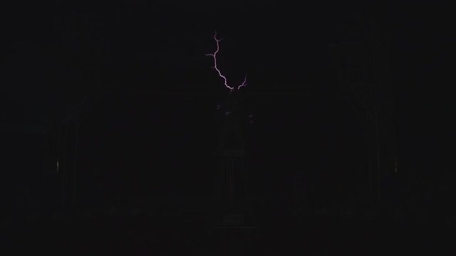 The most epic show with Tesla suit. Human being hit by 10,000 volts of electricity. 4K