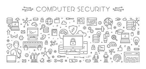 Line design concept for computer security