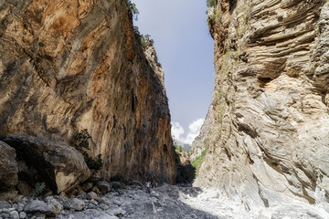 Samaria gorge national park, Crete island - Greece