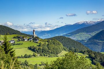 Landscape around Ritten in South Tyrol - 188657876