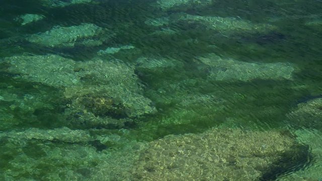 Crystal Clear Water & Ripples; Tip Of Cyprus; Karpas Peninsula, Northern Cyprus
