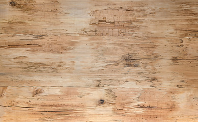 Old damaged wooden board
