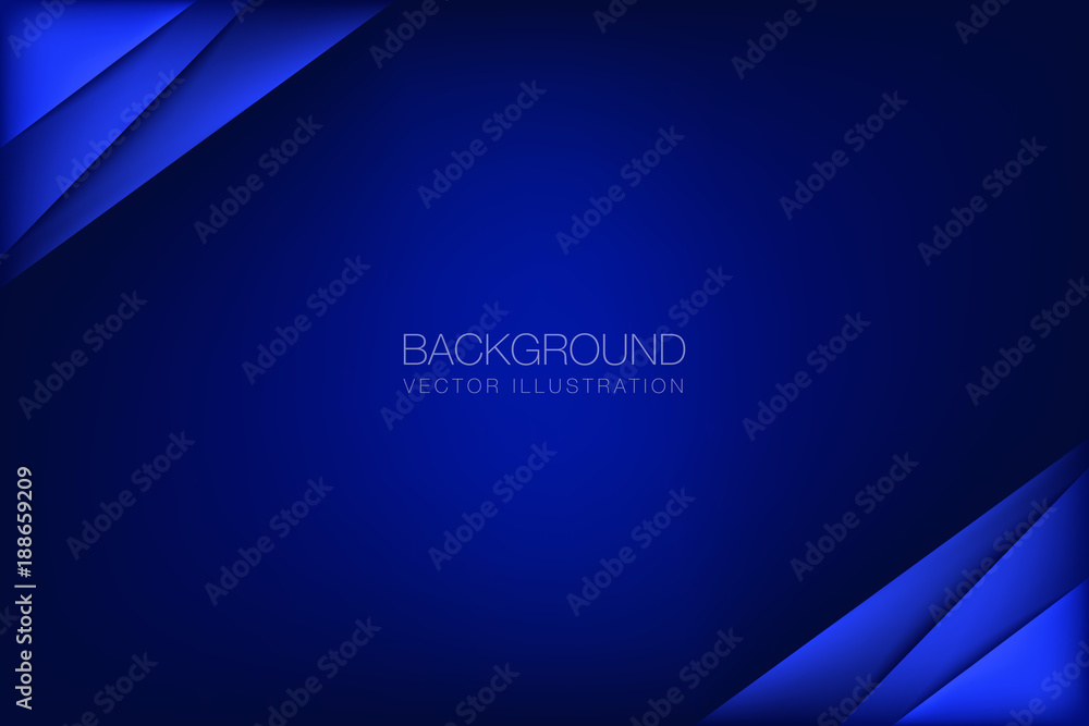 Poster abstract vector background overlap paper layer on red dark space for text and design illustration