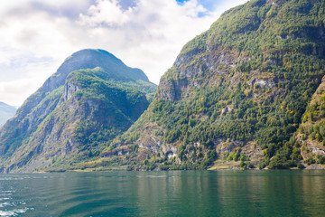 Naklejka na ściany i meble Landscape in Norway