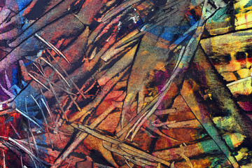 oil canvas texture for background