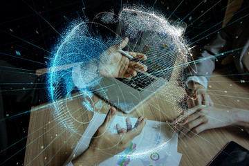 Global network concept.