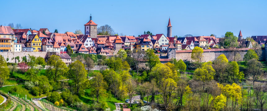 Panorama Rothenburg ob der Tauber