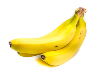 Bananen isoliert