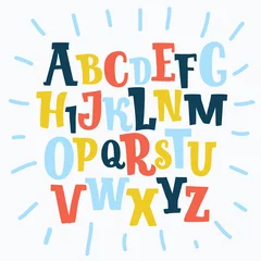  Color plasticine alphabet, isolated. © iracosma