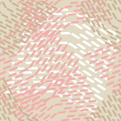 Seamless geometric pattern. Scribble texture. Textile rapport.