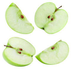 apple isolated on white