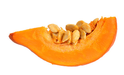 Kürbis Hokkaido isolieren on weiß