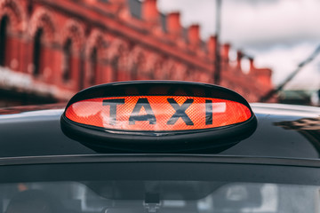 London Taxi Cab Sign
