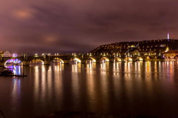 Fototapeta na wymiar Charles's Bridge in Prague