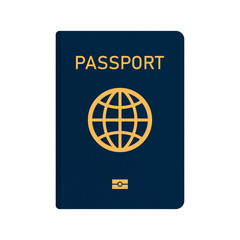 Vector International passport with biometric data.