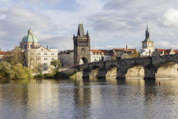 Fototapeta na wymiar Charles Bridge Prague
