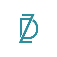 DZ Letter Logo
