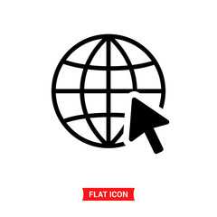 Web vector icon