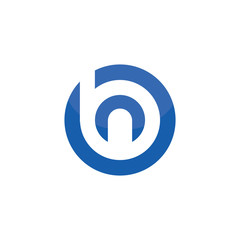 Fototapeta premium b n Letter logo