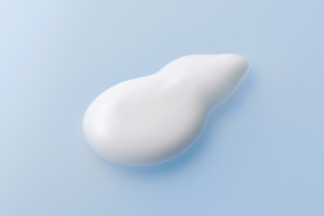 Milky lotion Close-up