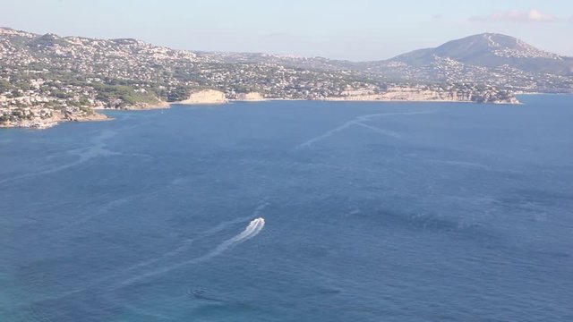 view from penon de ifach in Calpe Spain