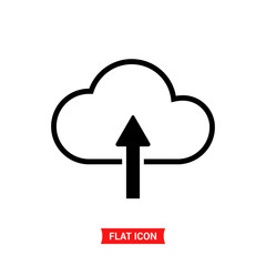 Upload vector icon