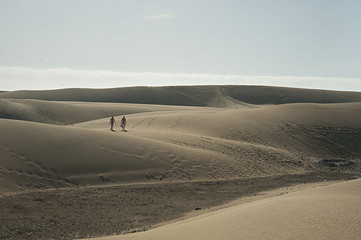 desert beach in Maspalomas