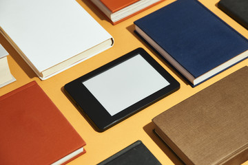 E-book and classic textbooks