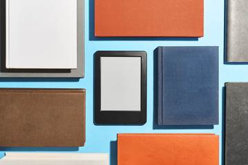 Electronic and paper books