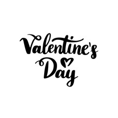 Valentines Day Handwritten Lettering