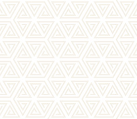 Vector seamless subtle pattern. Modern stylish abstract texture. Repeating geometric tiling from striped elements..