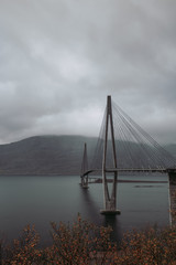 Obraz premium Norwegia | Nordhordlandsbrua