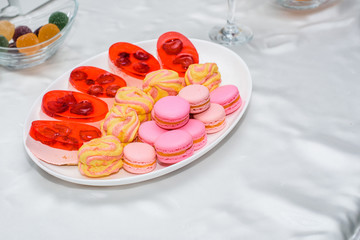 Tasty sweet homemade macaroni cookies