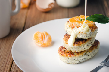 Cottage cheese pancakes